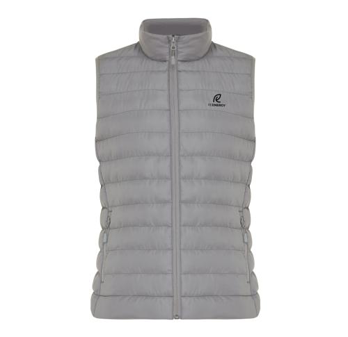 Promotonal Iqoniq Meru women recycled polyester bodywarmer silver grey