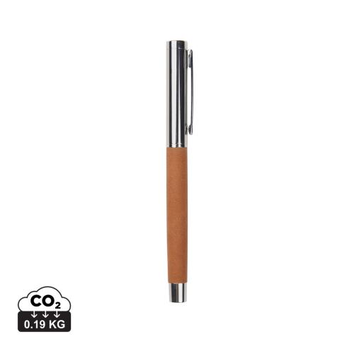 VINGA Bosler RCS recycled SS pen brown