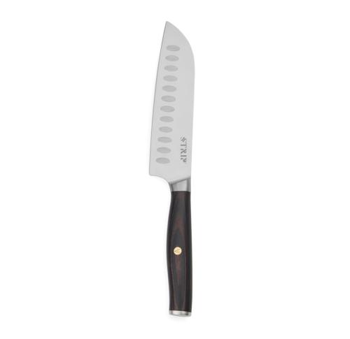 Promotonal VINGA Tara RCS recycled steel santoku knife steel, black