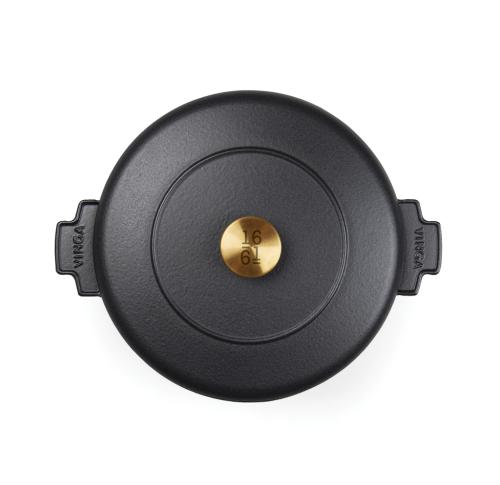 VINGA Monte heritage cocotte 5.5 L black
