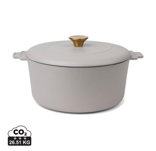 VINGA Monte heritage cocotte 5.5 L grey