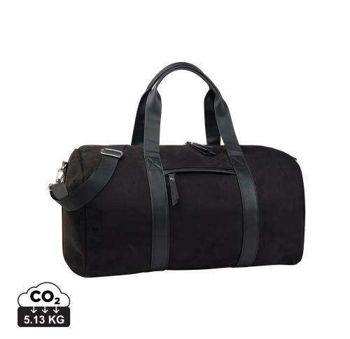 VINGA Marlow RCS recycled polyester weekend bag black