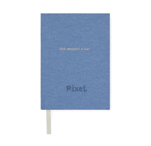 VINGA One memory a day GRS recycled paper journal blue