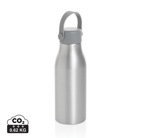 Pluto RCS Certified recycled aluminium bottle 680ml silver