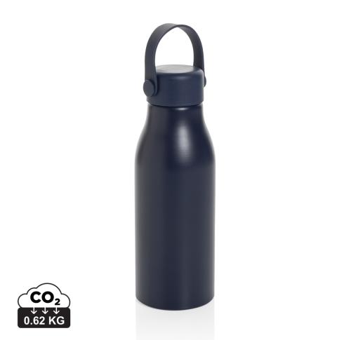 Pluto RCS Certified recycled aluminium bottle 680ml navy
