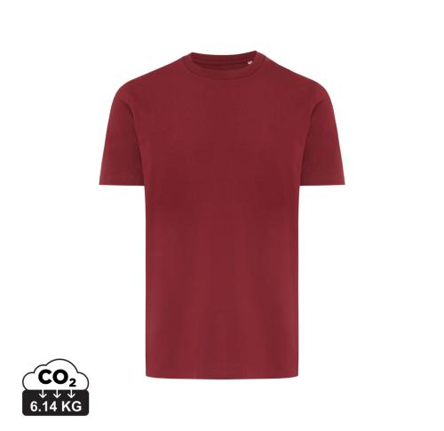 Iqoniq Brett recycled cotton t-shirt burgundy