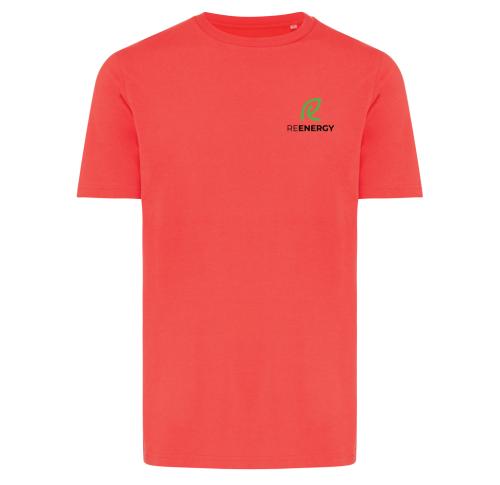 Iqoniq Brett recycled cotton t-shirt luscious red