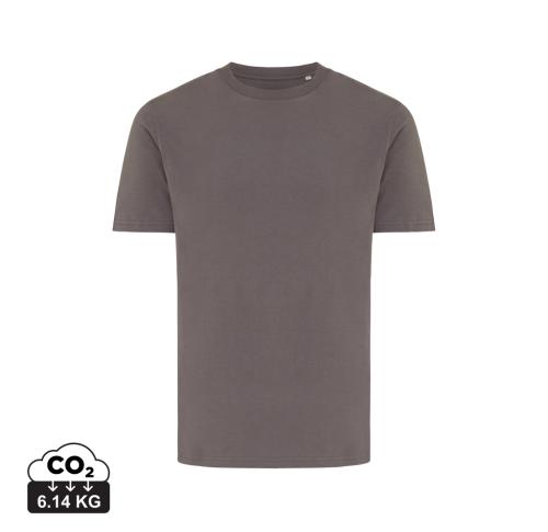 Iqoniq Brett recycled cotton t-shirt anthracite