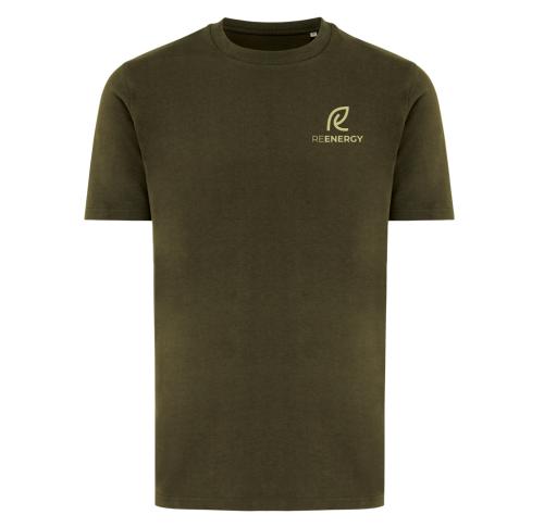 Iqoniq Brett recycled cotton t-shirt khaki