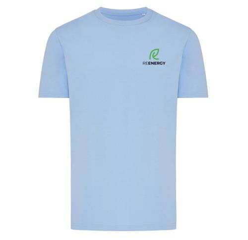 Iqoniq Brett recycled cotton t-shirt sky blue