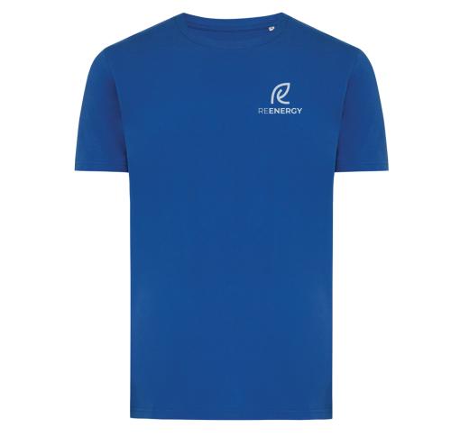 Iqoniq Brett recycled cotton t-shirt royal blue