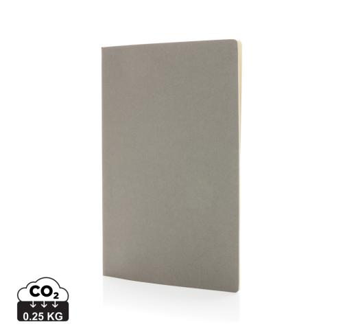 A5 standard softcover notebook grey