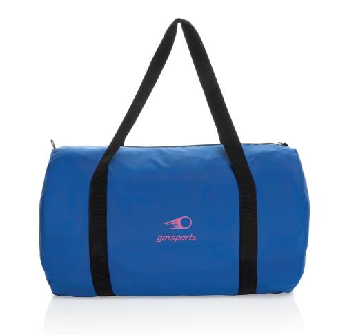 Dillon AWARE™ RPET foldable sports bag royal blue