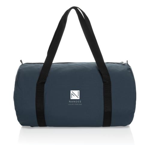 Dillon AWARE™ RPET foldable sports bag navy