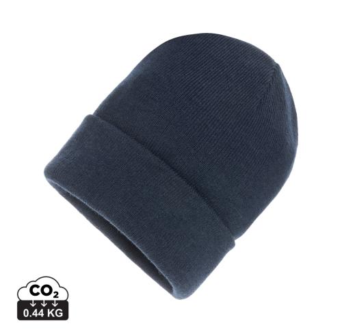 Impact AWARE™ Polylana® beanie navy Custom Logo 