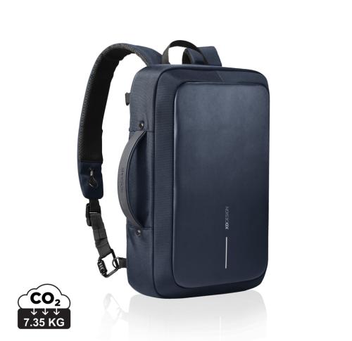 Bobby Bizz 2.0 anti-theft backpack & briefcase navy, navy