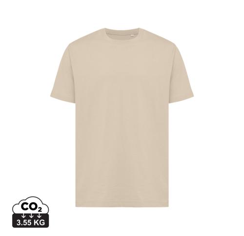 Iqoniq Kakadu relaxed recycled cotton t-shirt desert