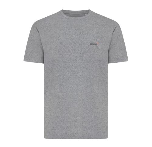 Iqoniq Sierra lightweight recycled cotton t-shirt light heather anthracite