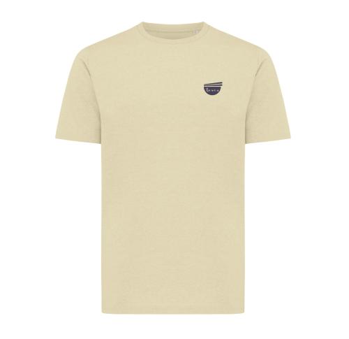 Iqoniq Sierra lightweight recycled cotton t-shirt cream yellow