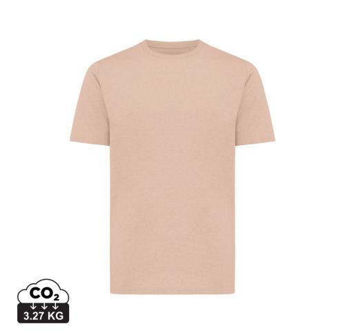 Iqoniq Sierra lightweight recycled cotton t-shirt peach nectar