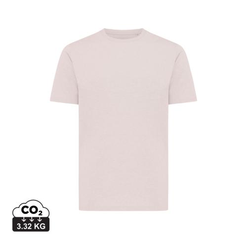 Iqoniq Sierra lightweight recycled cotton t-shirt cloud pink
