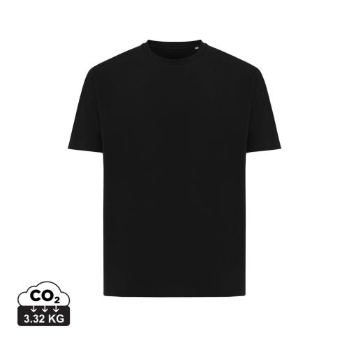 Iqoniq Teide recycled cotton t-shirt black