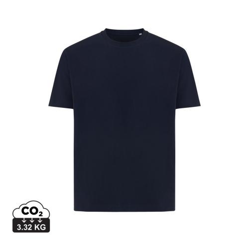 Iqoniq Teide recycled cotton t-shirt navy