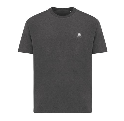 Iqoniq Teide recycled cotton t-shirt heather anthracite