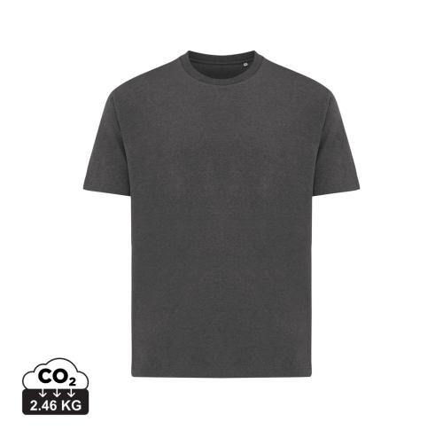 Iqoniq Teide recycled cotton t-shirt heather anthracite