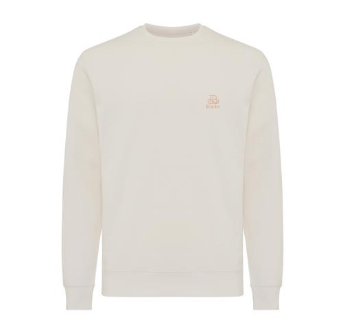 Iqoniq Etosha lightweight recycled cotton crew neck ivory white