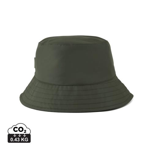 Branded VINGA Baltimore AWARE™ recycled PET bucket hat green