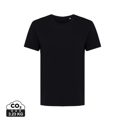 Iqoniq Yala women lightweight recycled cotton t-shirt black