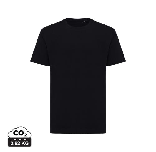 Iqoniq Kakadu relaxed recycled cotton t-shirt black