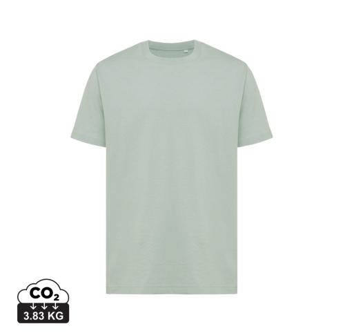 Iqoniq Kakadu relaxed recycled cotton t-shirt iceberg green