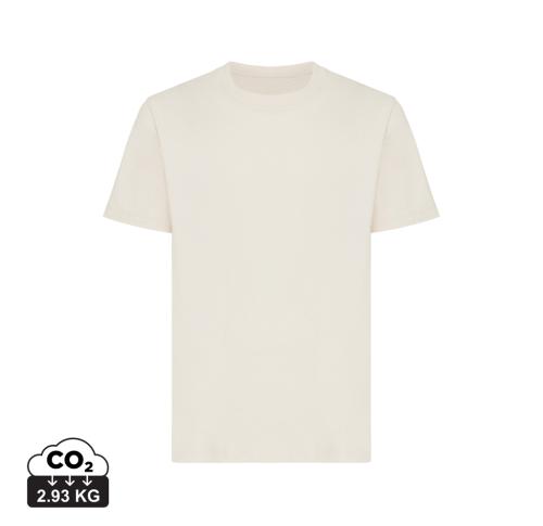 Iqoniq Sierra lightweight recycled cotton t-shirt natural raw