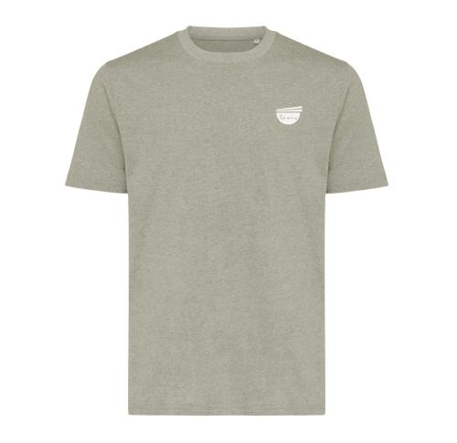 Iqoniq Sierra lightweight recycled cotton t-shirt light heather green
