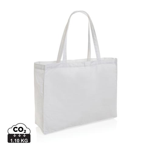 Impact AWARE™ Recycled cotton shopper 145g white
