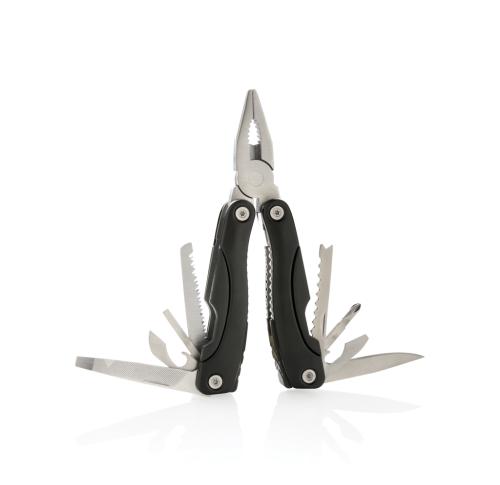 Fix Multi tools Black Aluminium 14 Functions Printed Logo