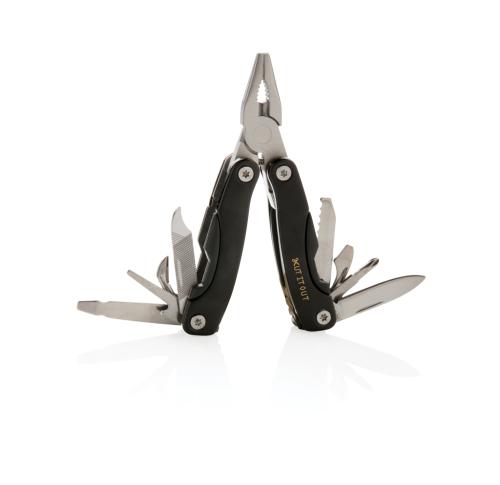 Customised Mini Fix Multi tools 13 Functions Stainless Steel Black