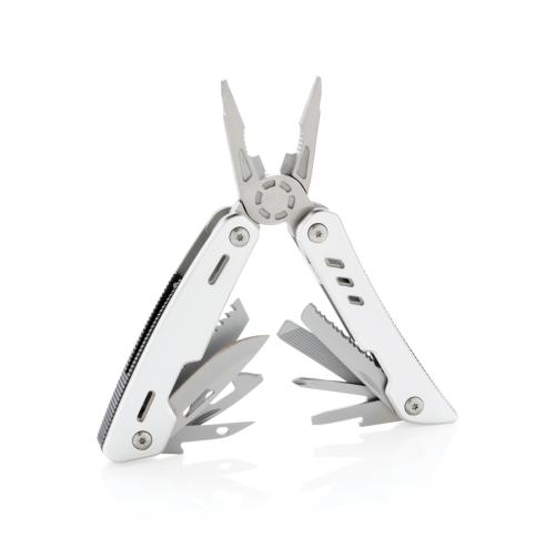 Stainless Steel Solid Multi Tools 12 Functions Printed Logo