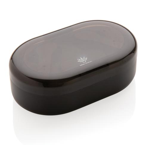 Customised Light Up Logo TWS Earbuds In Charging Case