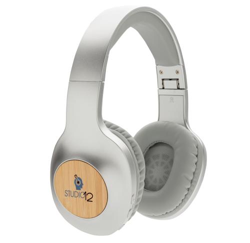 Printed Dakota Bamboo Wireless Headphone