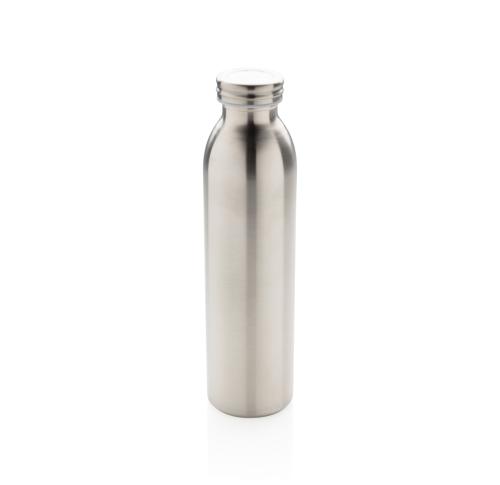 Branded Leakproof Copper Vacuum Insulated Bottle 600ml - Silver