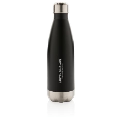 Vacuum Insulated Stainless Steel Bottle - Black