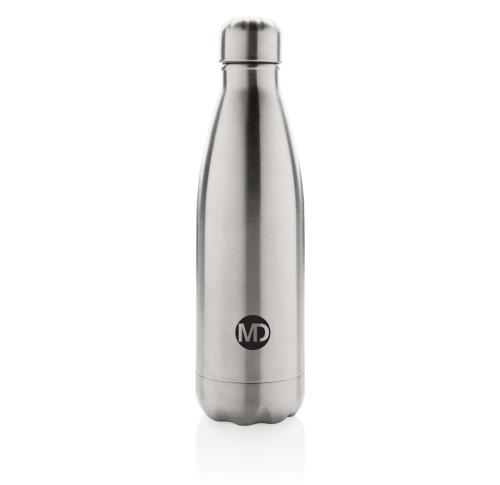 Vacuum Insulated Stainless Steel Bottle - Silver