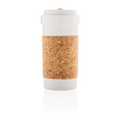 PLA 400ml can with cork sleeve
