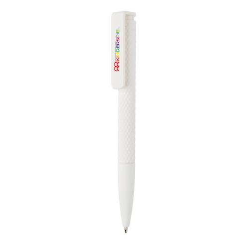 Printed Business Pen Smooth Touch X7 White