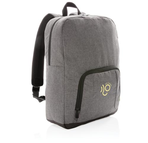 Customised Eco Friendly  RPET Cooler Backpacks Grey 4 Bottles