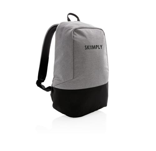 Standard RFID anti theft backpack PVC free