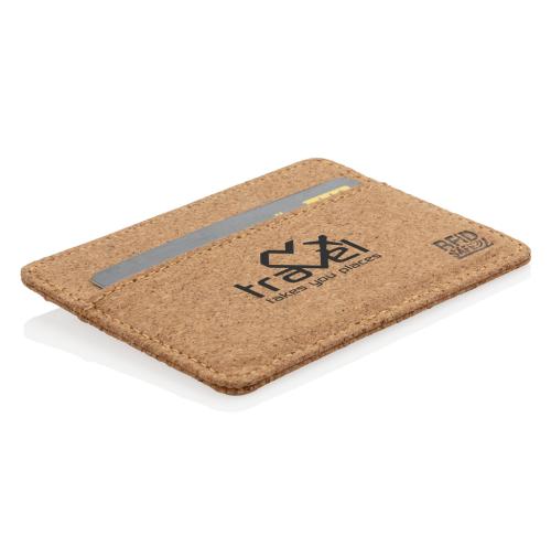 Cork secure RFID slim wallet